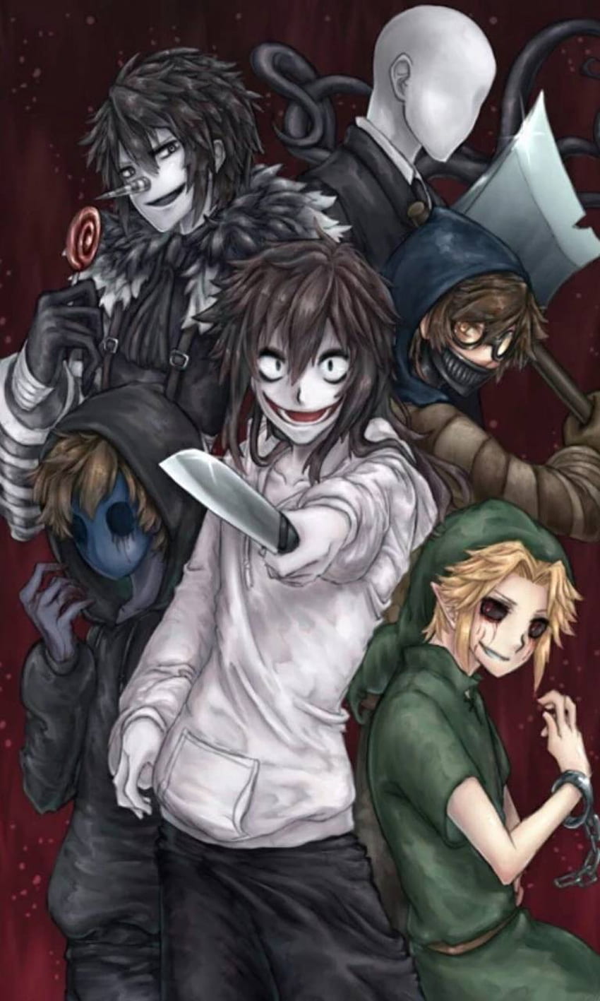 Keluarga Creepypasta, Anime Creepypasta wallpaper ponsel HD