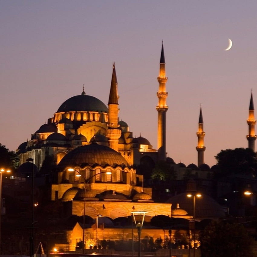 Night Views Istanbul, Turkey . HD phone wallpaper