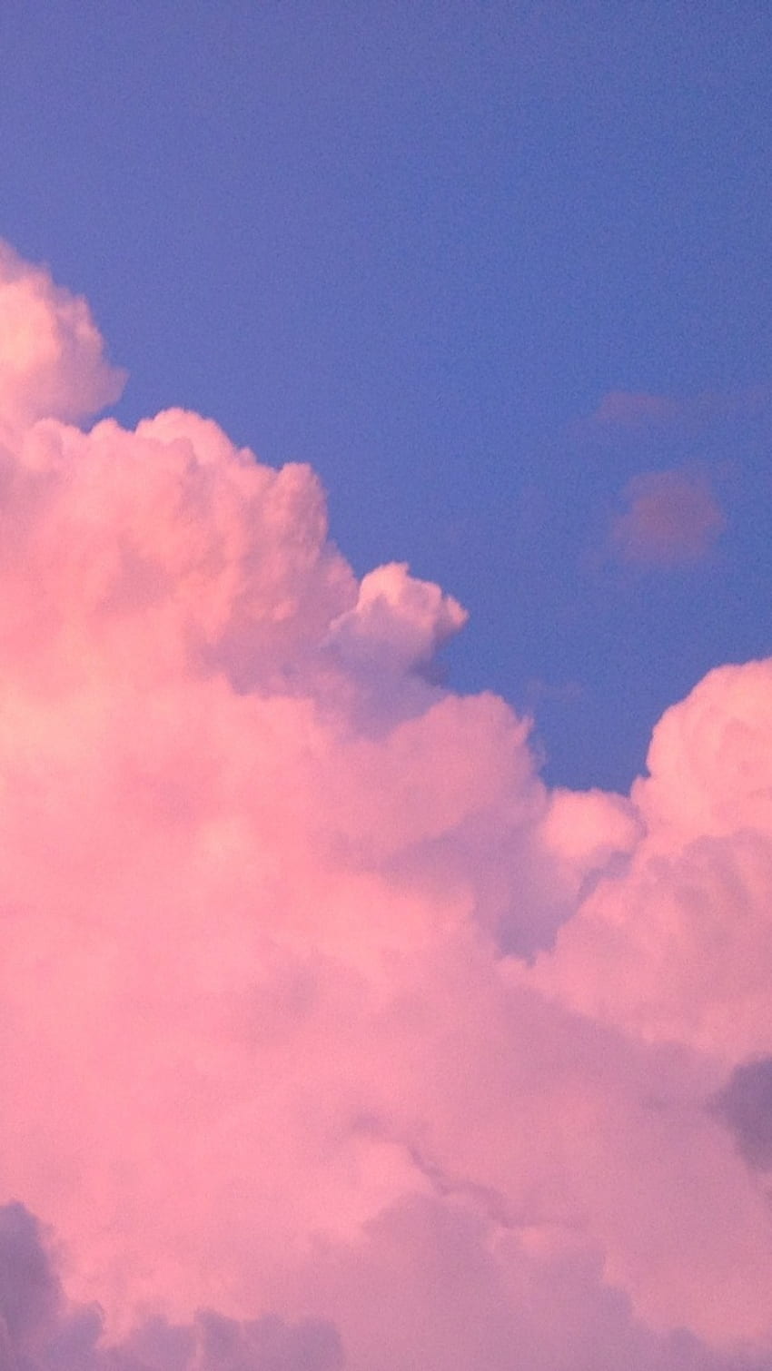 Aesthetic, Pink Clouds HD phone wallpaper