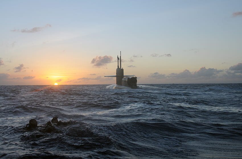 태평양 잠수함 부대와 해군 특수전: 헤비급 팀. 해군 역사 잡지 - 2021년 2월 35권 1호, 해군 잠수함 HD 월페이퍼