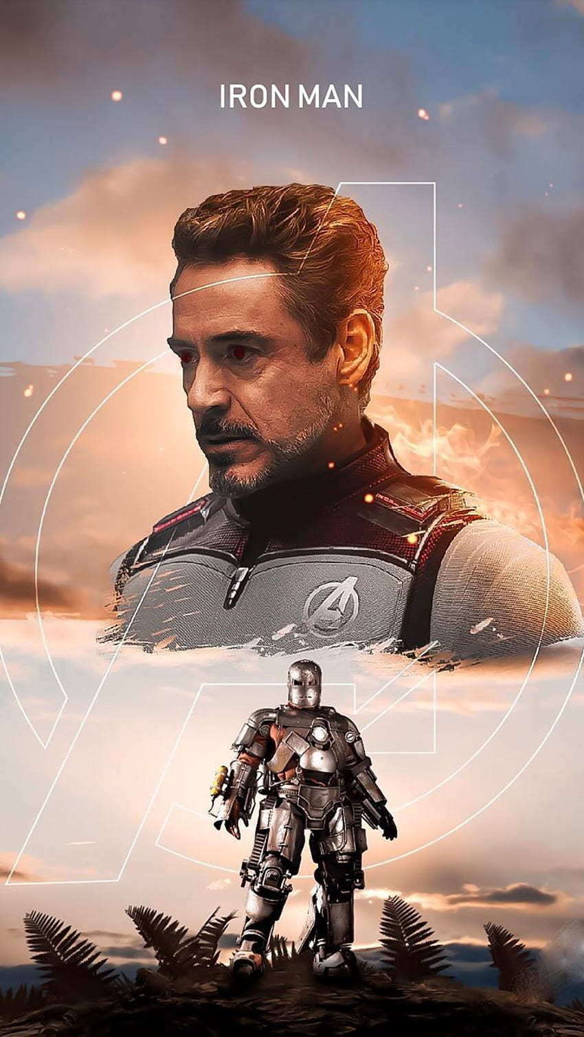 The Iron Man Tony Stark iPhone - Tony Stark iPhone - & Background HD phone wallpaper