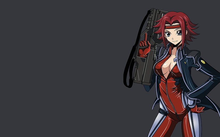guns red code geass blue eyes vector transparent stadtfeld kallen anime girls – HD wallpaper