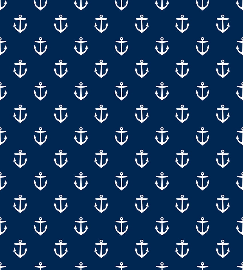 Navy Blue Anchors - sweetzoeshop, Anchor Print HD phone wallpaper | Pxfuel
