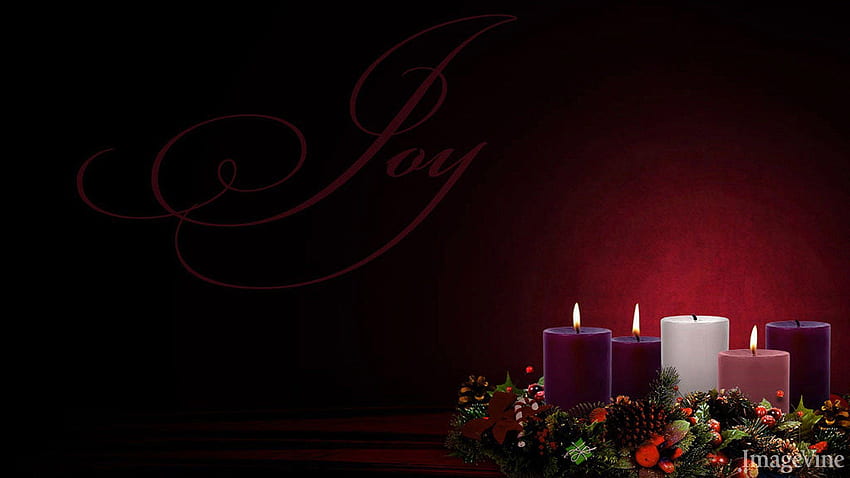 Latar Belakang Adven Natal – Vine, Advent Wreath Wallpaper HD