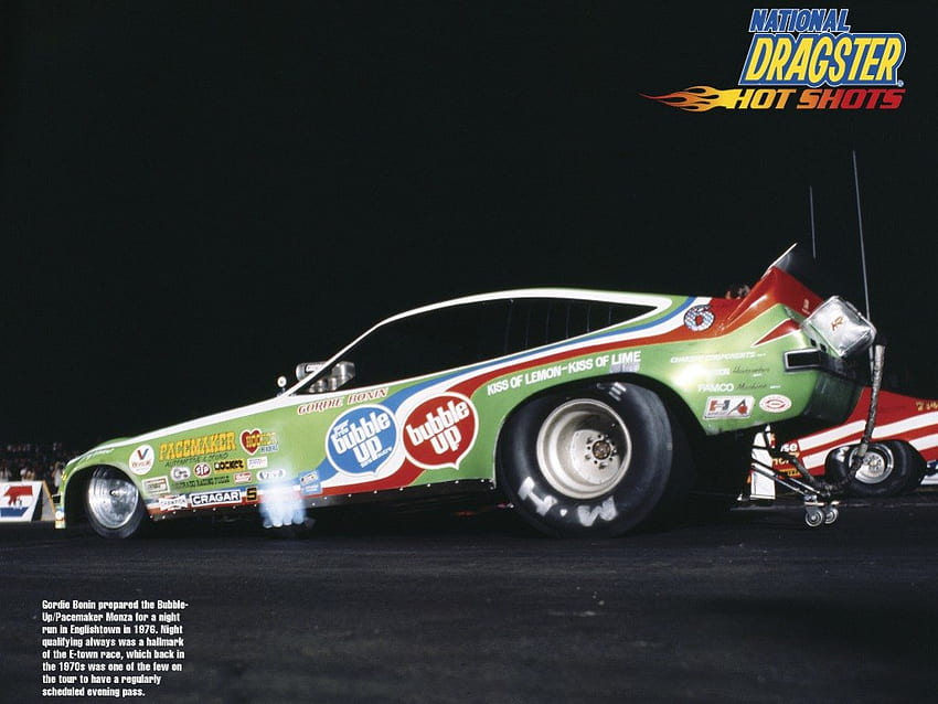 Bubble up Funny Car, NHRA, Gordie Bonin, Nitro Funny Car, Drag Race Car, AAFC HD wallpaper