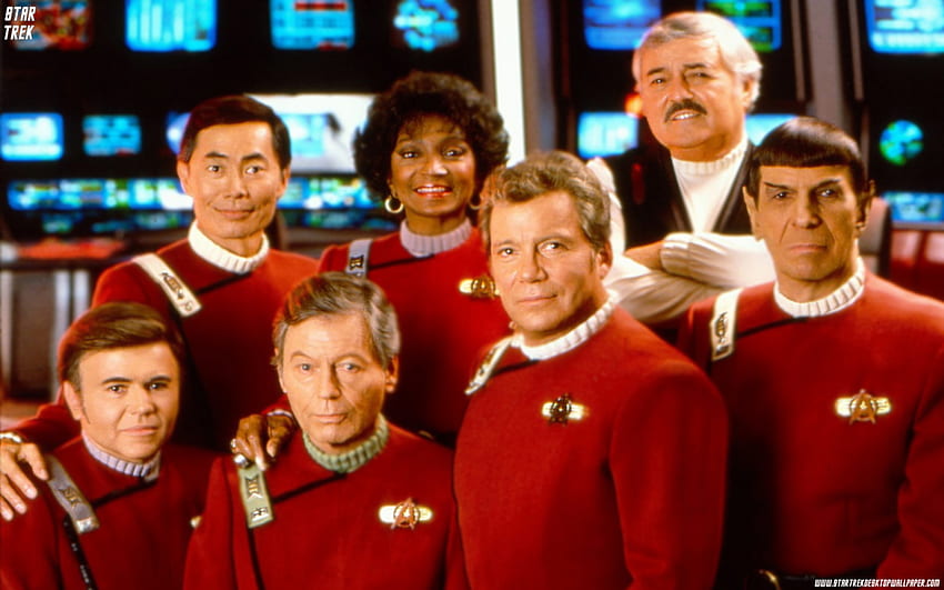 Star Trek Original Serie Crew, Star Trek компютър, Star Trek Original Series HD тапет
