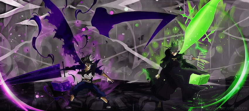 Asta und Yuno, Schwarzklee Asta und Yuno HD-Hintergrundbild