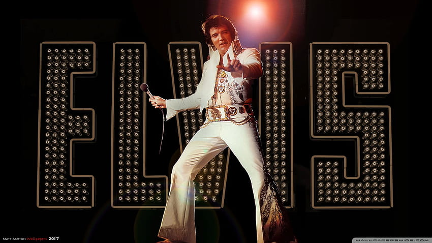 Tło Elvisa Presleya Ultra dla telewizji U Tapeta HD