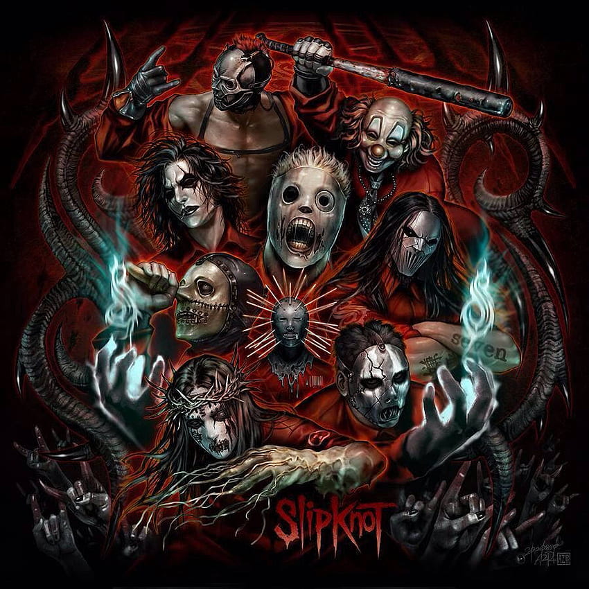 スリップノット。 Slipknot In 2019. スリップノット, バンド, ヘビーメタル, ヘビーメタル iPhone HD電話の壁紙
