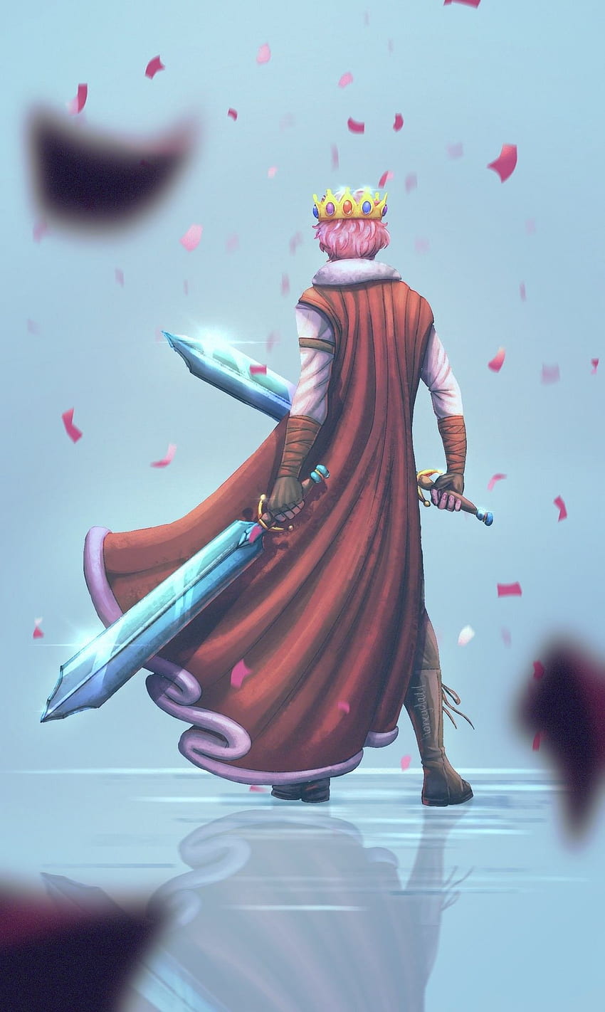 technoblade: crown!  Wallpaper iphone cute, Mc wallpaper, Cute