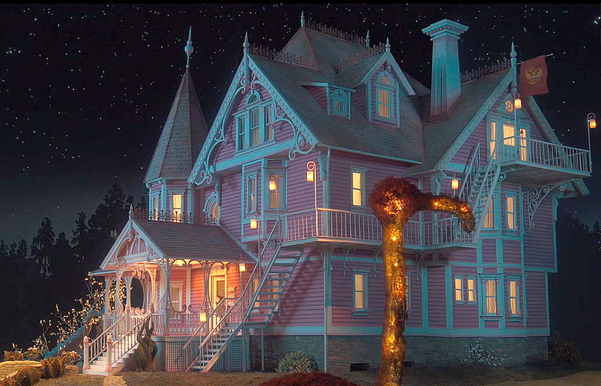 January 2014. Coraline aesthetic, Coraline, Coraline movie, Pink House HD wallpaper