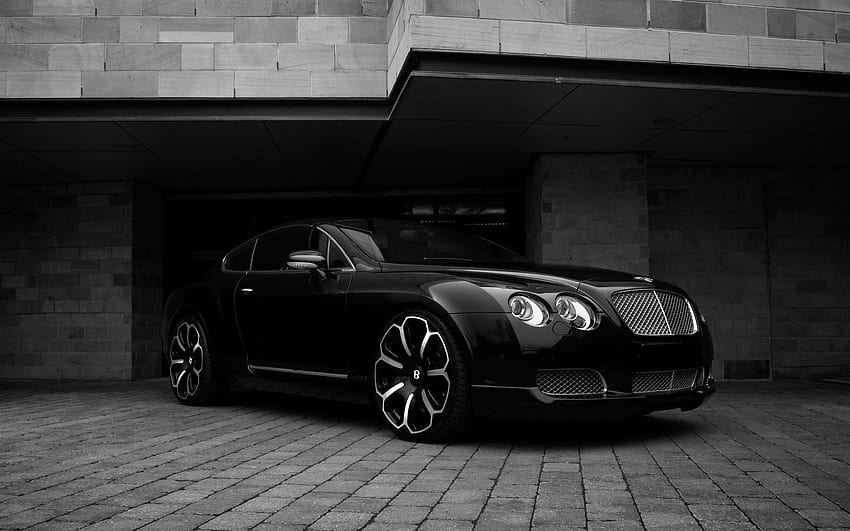 Tło Bentleya. Bentley, Bentley Tło i Bentley Motors Limited, Czarny Bentley Tapeta HD