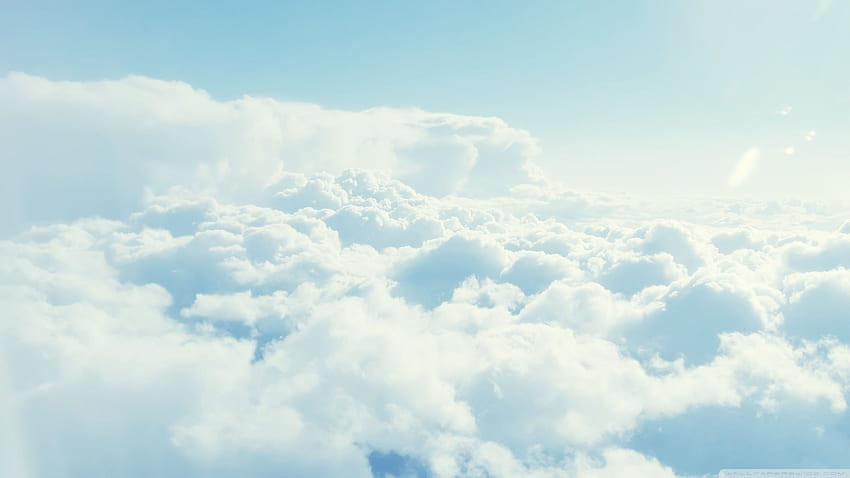天国のコンピューターの背景。 天国、天の雲 高画質の壁紙
