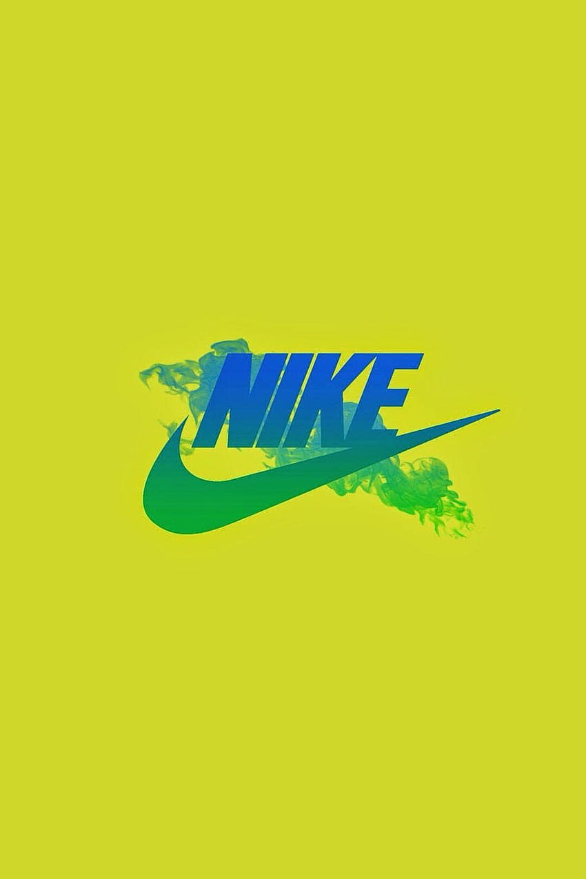 Black And Yellow Nike HD phone wallpaper