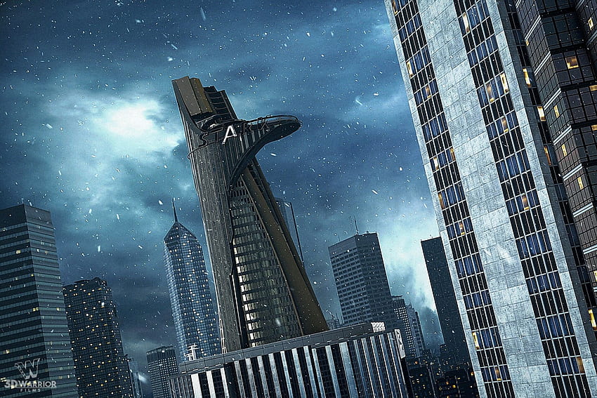 ArtStation – Stark Tower Banner, Israel Soteldo, Avengers Stark Tower HD-Hintergrundbild