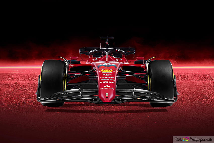 Ferrari F1 75 Formula 1 2022 New Car Front View Red Background Formula 1 ,  F1 2022 HD wallpaper | Pxfuel
