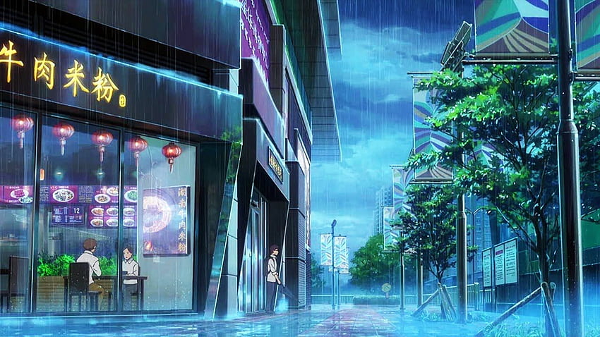 Shiki Oriori (Beautiful Anime Rain)【AMV】- Color [] . Anime scenery , Anime  background, Anime background, Anime Rainy City HD wallpaper | Pxfuel