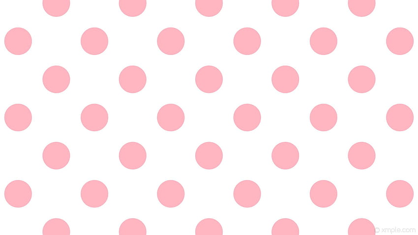 Light Pink Polka Dot, Pastel Punk HD wallpaper