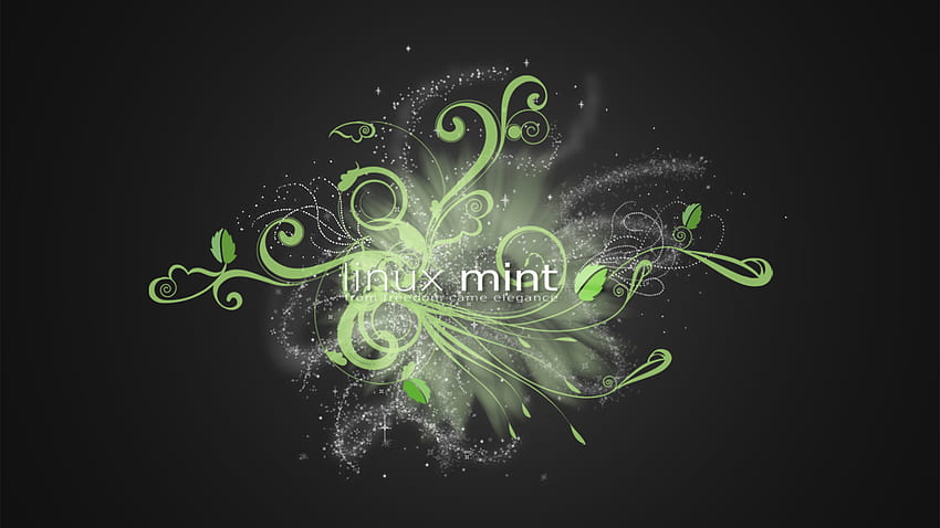 Linux Mint Goes Dark - Linux Mint HD wallpaper