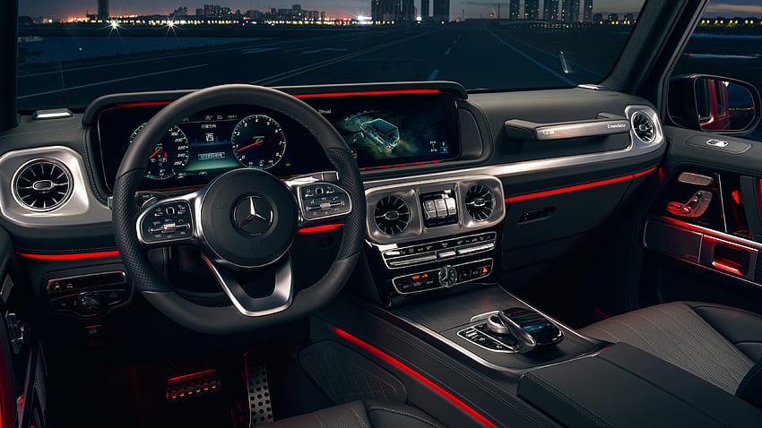 Mercedes Benz G 500 Blazing Interior Cars HD wallpaper