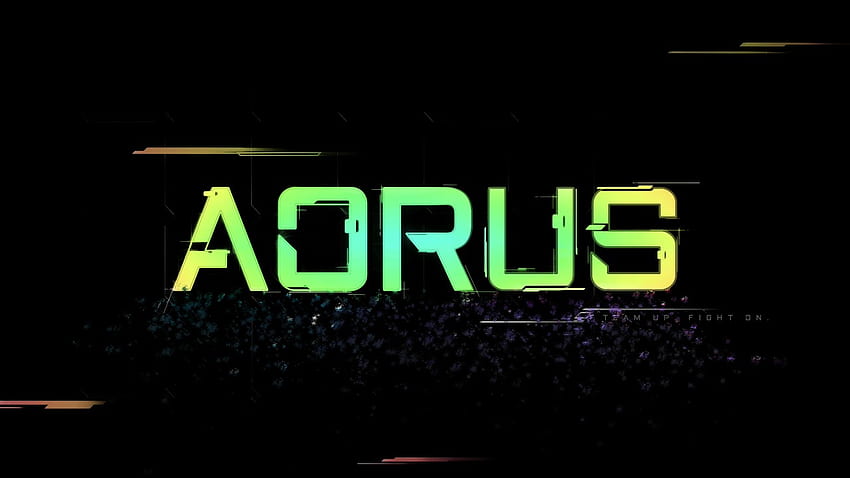 Aorus RGB Animowane na żywo na PC Tapeta HD
