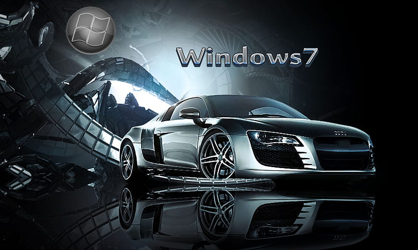 samochód dla kolekcji Windows 7, pełna samochodów Tapeta HD