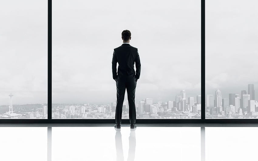 Hommes d'affaires, affaires en noir et blanc Fond d'écran HD