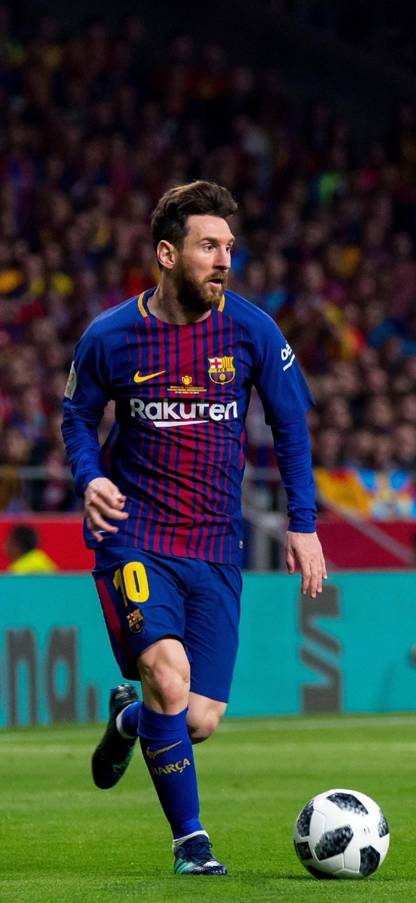 Lionel Messi , FC Barcelona, men's red and blue soccer jersey • For You For  & Mobile, messi aesthetic HD wallpaper