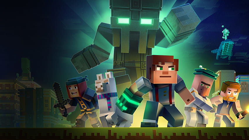 Minecraft: Story Mode - Season Two, Minecraft Wither Storm HD wallpaper