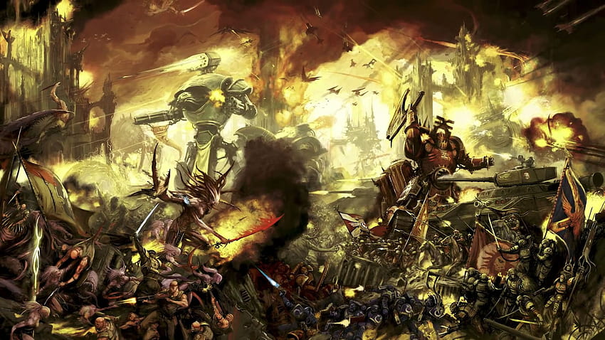 Kaos, Warhammer 30K HD duvar kağıdı