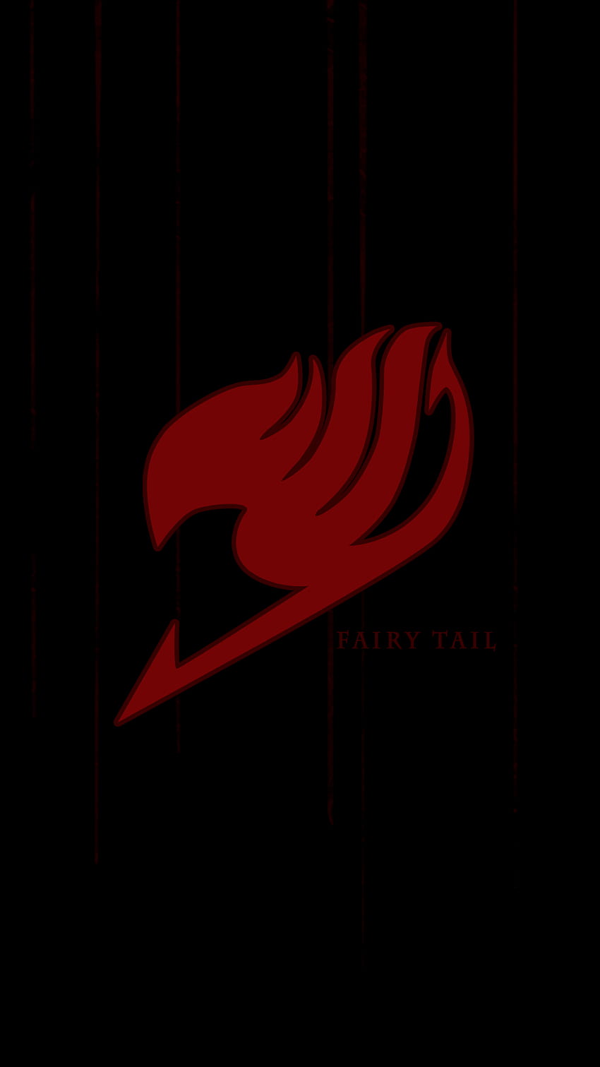 Fairy Tail Logo Full On . Fairy tail logo, Fairy tail, Natsu fairy tail, Dark Fairy Tale HD phone wallpaper
