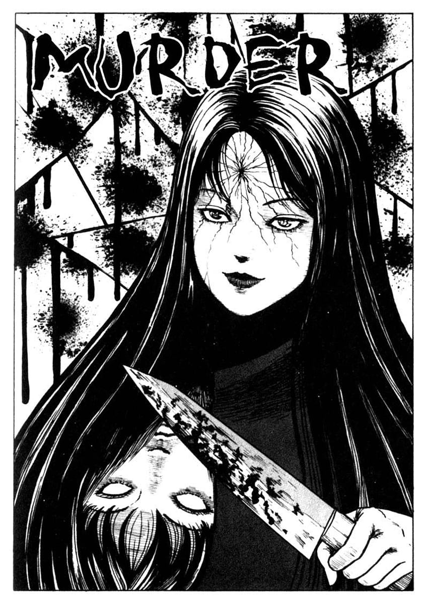 Leggi manga Tomie Vol 2 End online in alta qualità. Horror giapponese, Junji ito, collezione Manga Sfondo del telefono HD