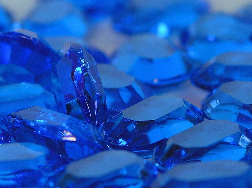 Safira e . Natureza, Azul Safira papel de parede HD