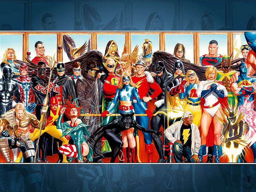 Justice Society Of America, Justice League of America HD wallpaper | Pxfuel