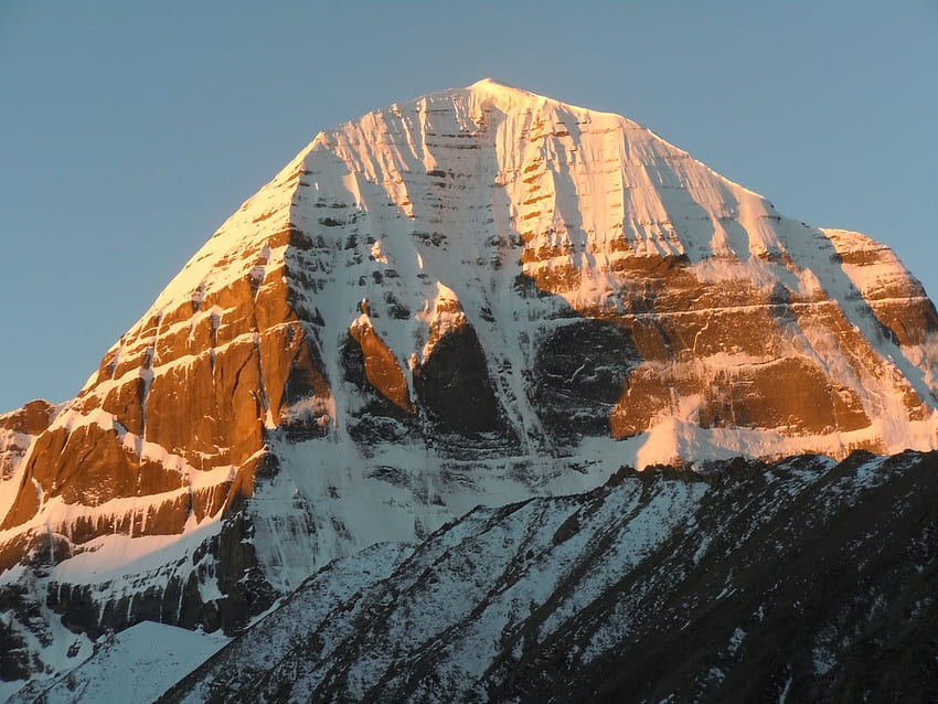 Kailash Dağı - Gün Doğumu. Kailash mansarovar, Hindistan seyahati, Harikalar, Kailash Dağı HD duvar kağıdı