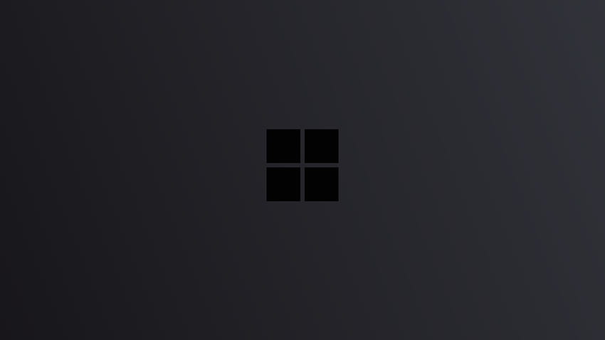 Windows 10 Logo Minimal Dark , Minimalis , , dan Background Wallpaper HD