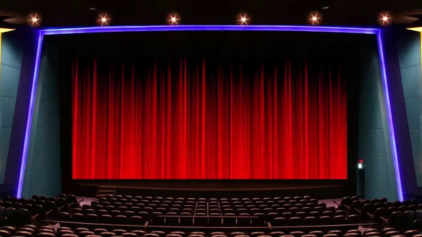 Effets Fond Vidéo Mariage Avec Rideaux Salle Cinéma Ouvrant Écran Vert Fond d'écran HD
