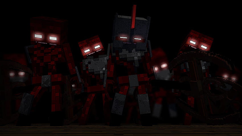 The Red Skeleton Army () и Art Mine Imator Форуми, Minecraft Skeleton HD тапет