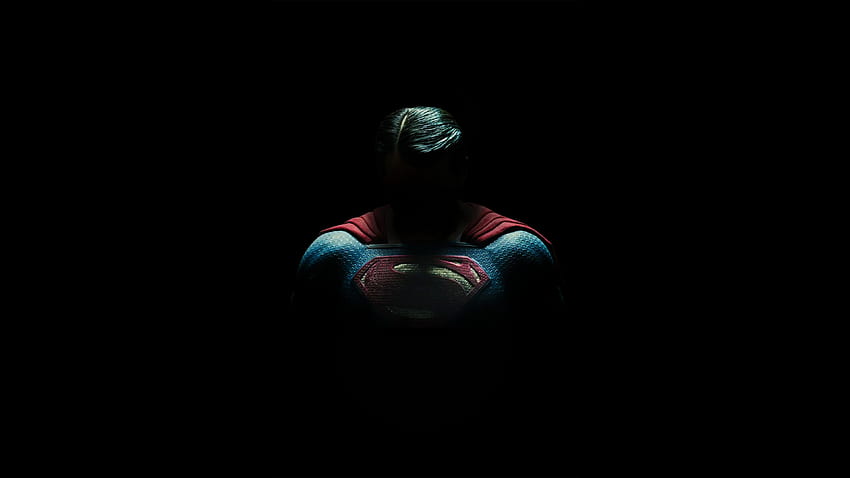 Superman w ciemności Superman, Superman, sztuka Supermana, telefon Supermana, logo Supermana Tapeta HD