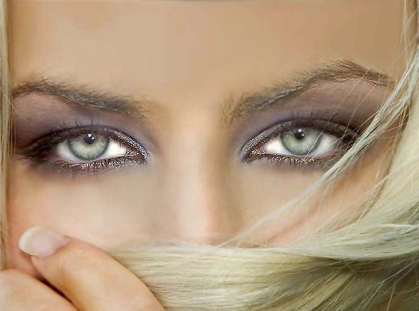 Beautiful eyes, eyes, girl, model, beauty HD wallpaper