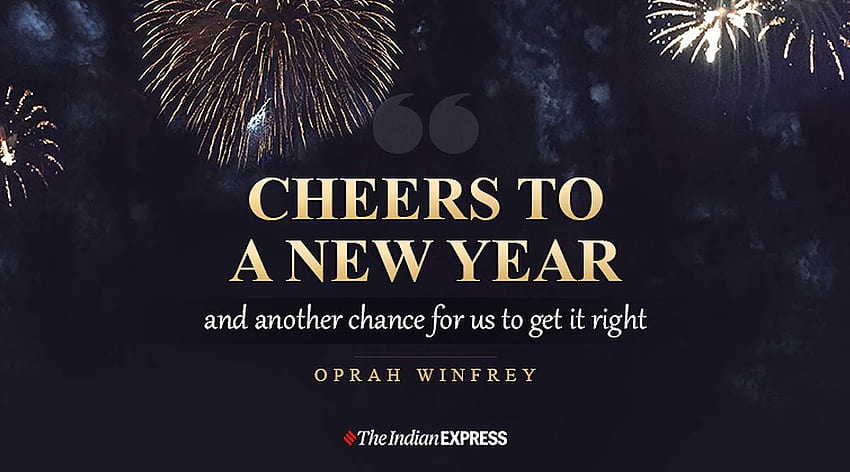 Happy New Year 2020 Quotes, , Status, , Messages, GIF Pics: Best 10 Inspirational Quotes and Messages for Friends and Loved Ones, Positive Message HD wallpaper