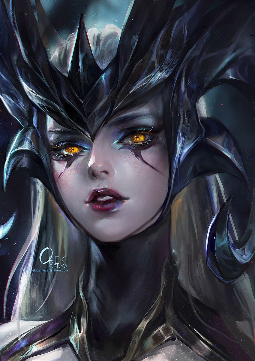 Coven Camille (skin) portrait: gaming art [Artist: OrekiGenya] - League ...