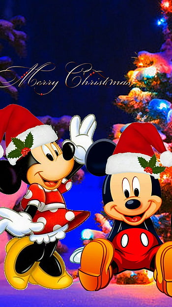 Mickey mouse merry christmas HD wallpapers | Pxfuel