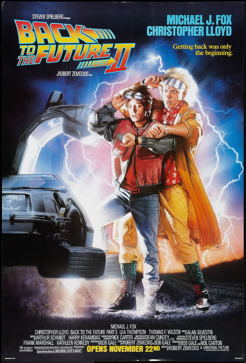 back to the future, movie, poster HD phone wallpaper
