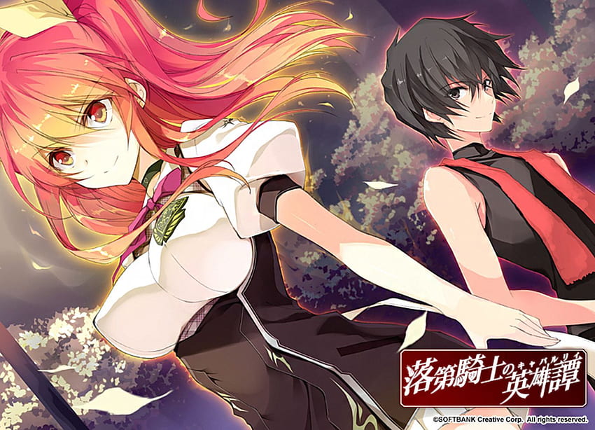 Rakudai Kishi no Cavalry Stella Vermillion Ikki Kurogane.HTC One