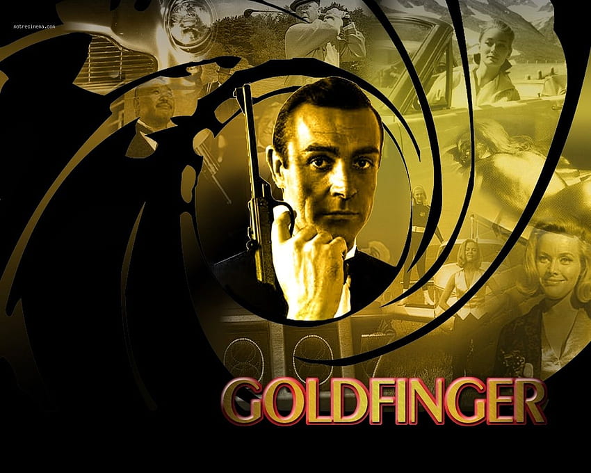 Jari emas . Goldfinger , Goldfinger Sean Connery dan Goldfinger 007 Wallpaper HD