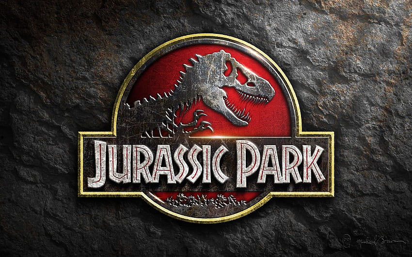Logo Jurassic Park, logo Jurassic World Tapeta HD
