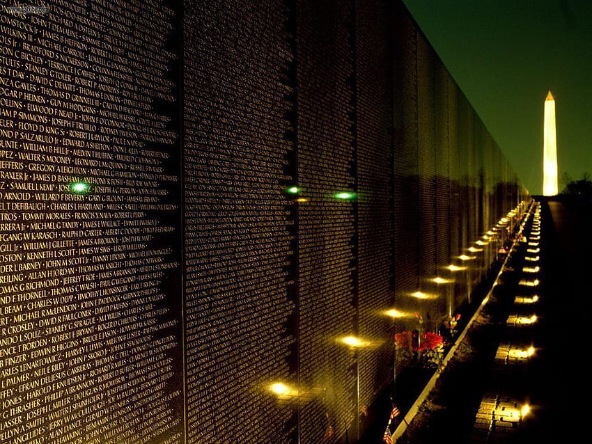Gaziler Günü . Vietnam Gazileri Anıtı HD duvar kağıdı