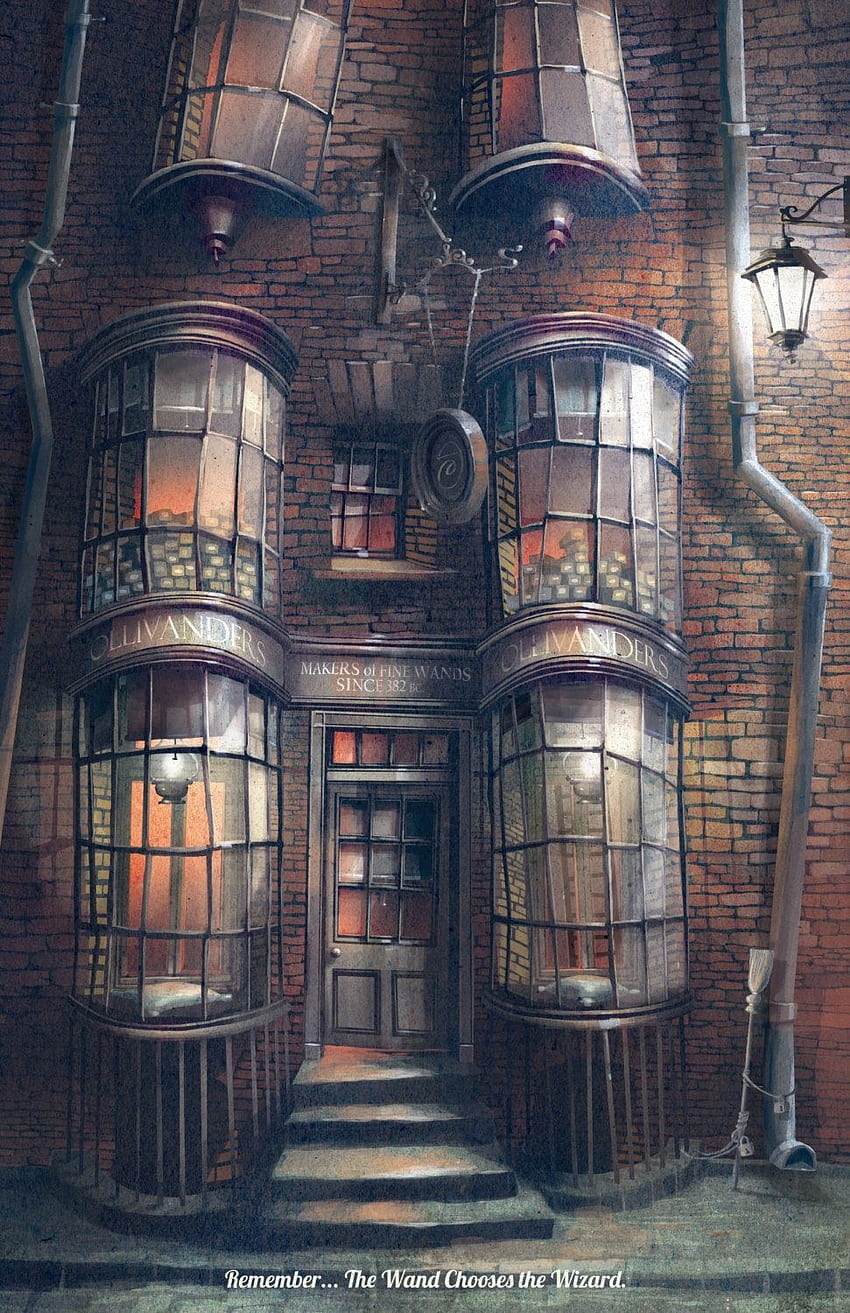 Harry Potter: Diagon Alley Posters - Created by The Green Dragon Inn. Harry potter poster, Harry potter diagon alley, Harry potter HD phone wallpaper