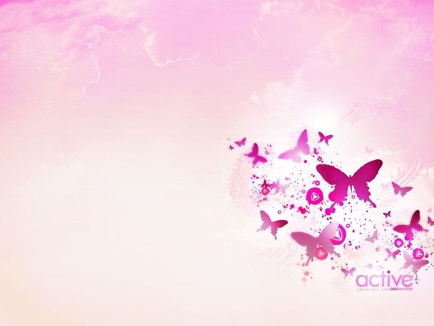 Pink Butterfly Background _Funny, Neon Pink Butterfly HD wallpaper